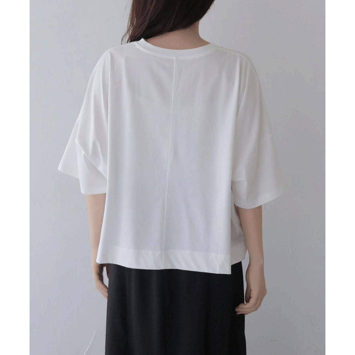 vingtrois ドライタッチコットン箔ロゴT - 画像16