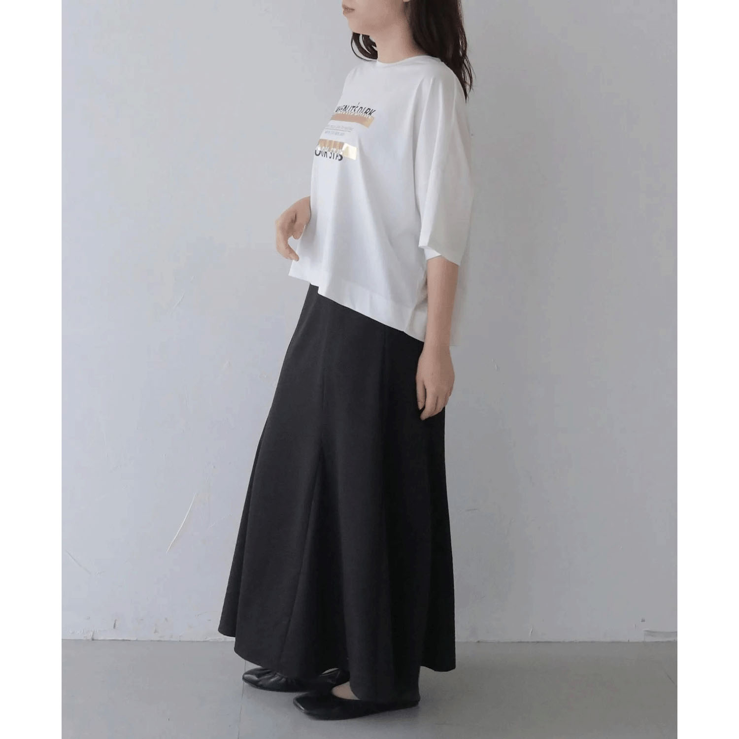 vingtrois ドライタッチコットン箔ロゴT - 画像19