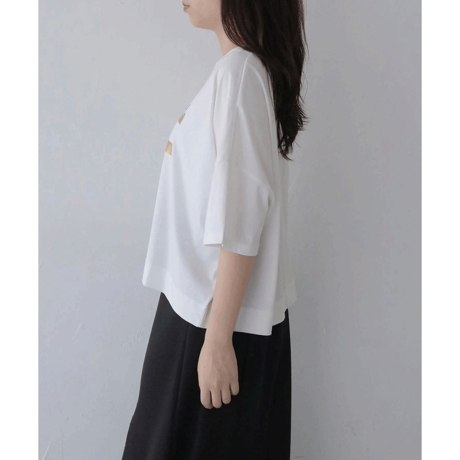 【Insta Live】vingtrois ドライタッチコットン箔ロゴT - 画像21