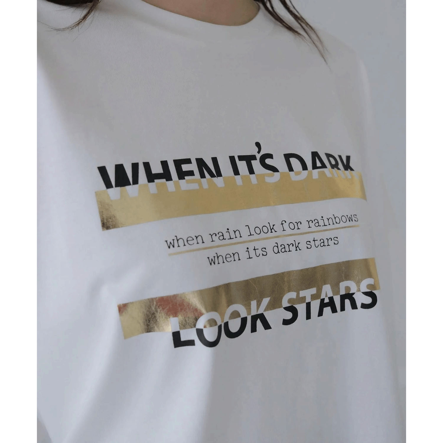 vingtrois ドライタッチコットン箔ロゴT - 画像21