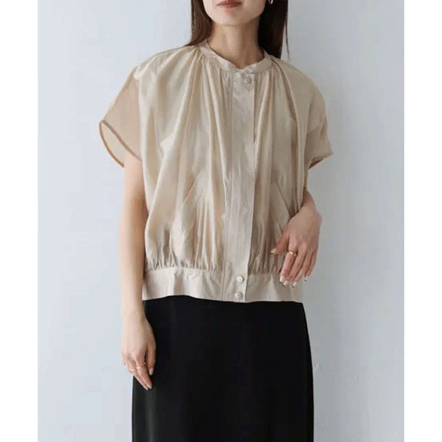 【動画あり】Vingtrois シアーフレンチブルゾン - 画像20