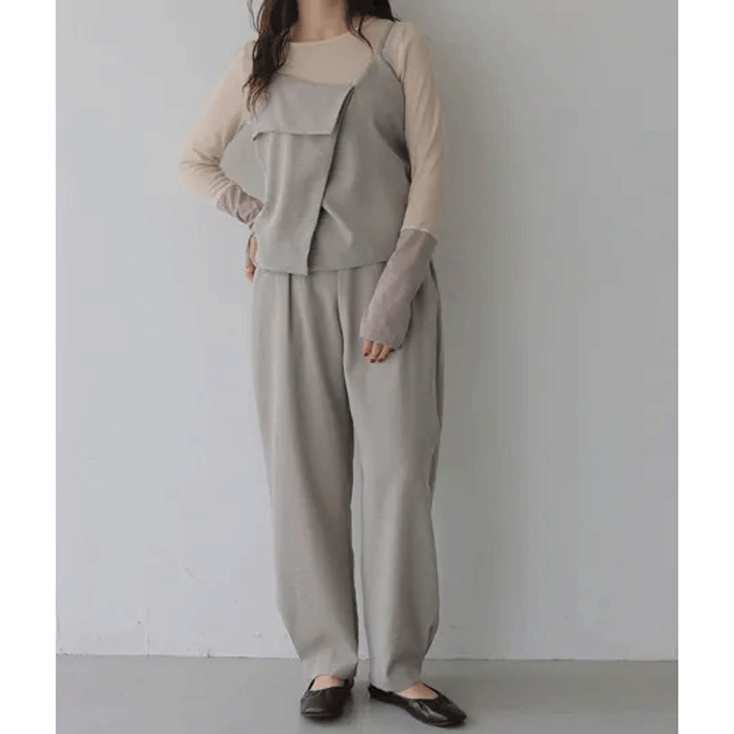 【Insta Live】【動画あり】Vingtrois リネンタッチカーブパンツ - 画像11