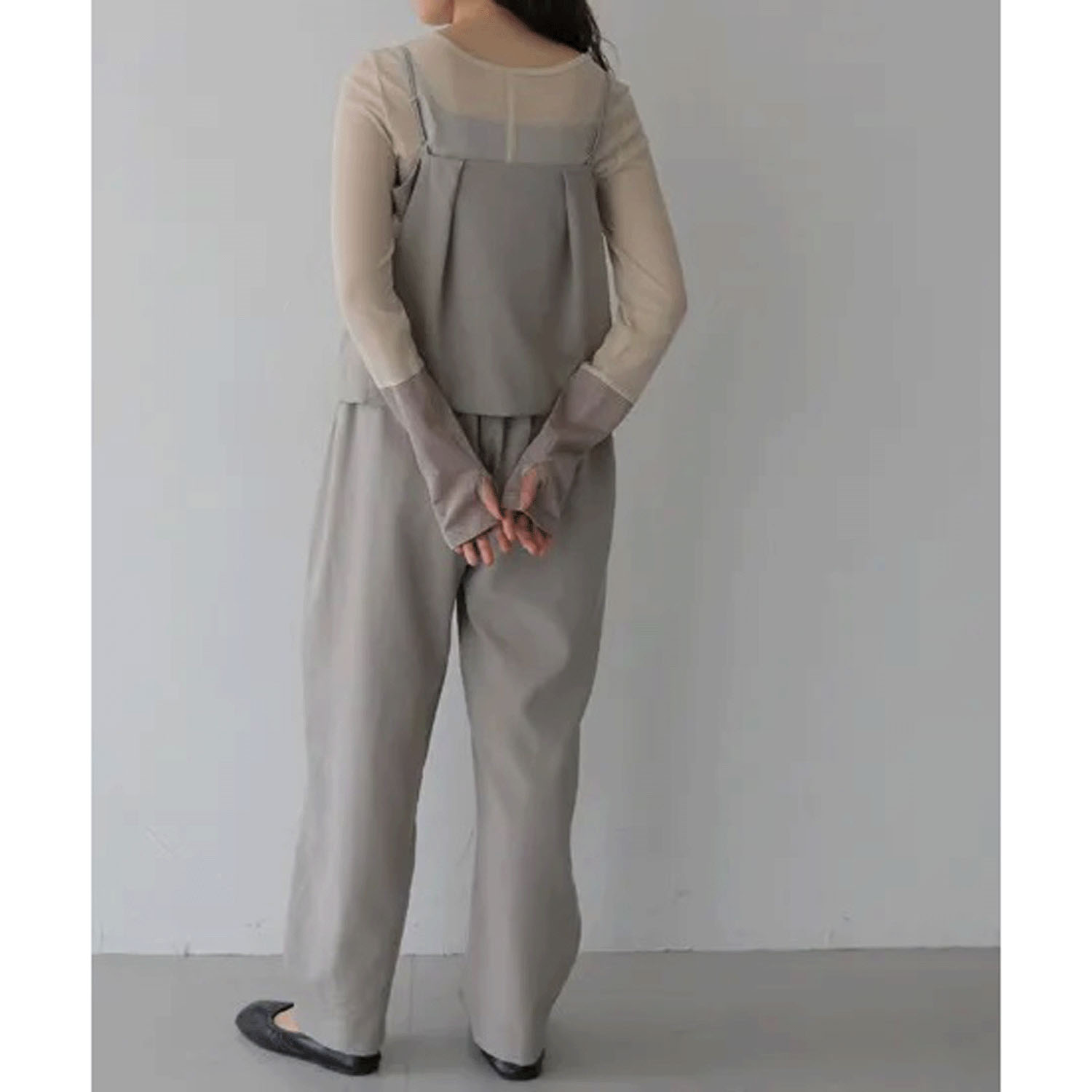 【Insta Live】【動画あり】Vingtrois リネンタッチカーブパンツ - 画像13