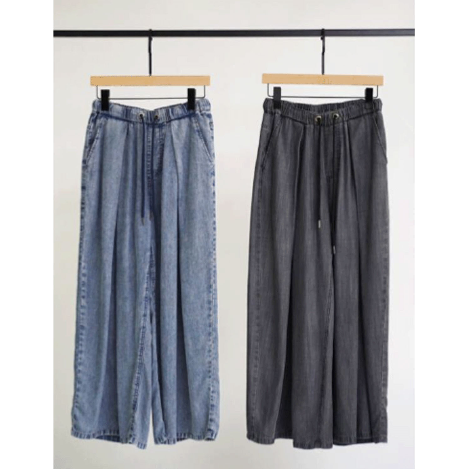 33℃ タックテンセルワイドパンツ - 画像2