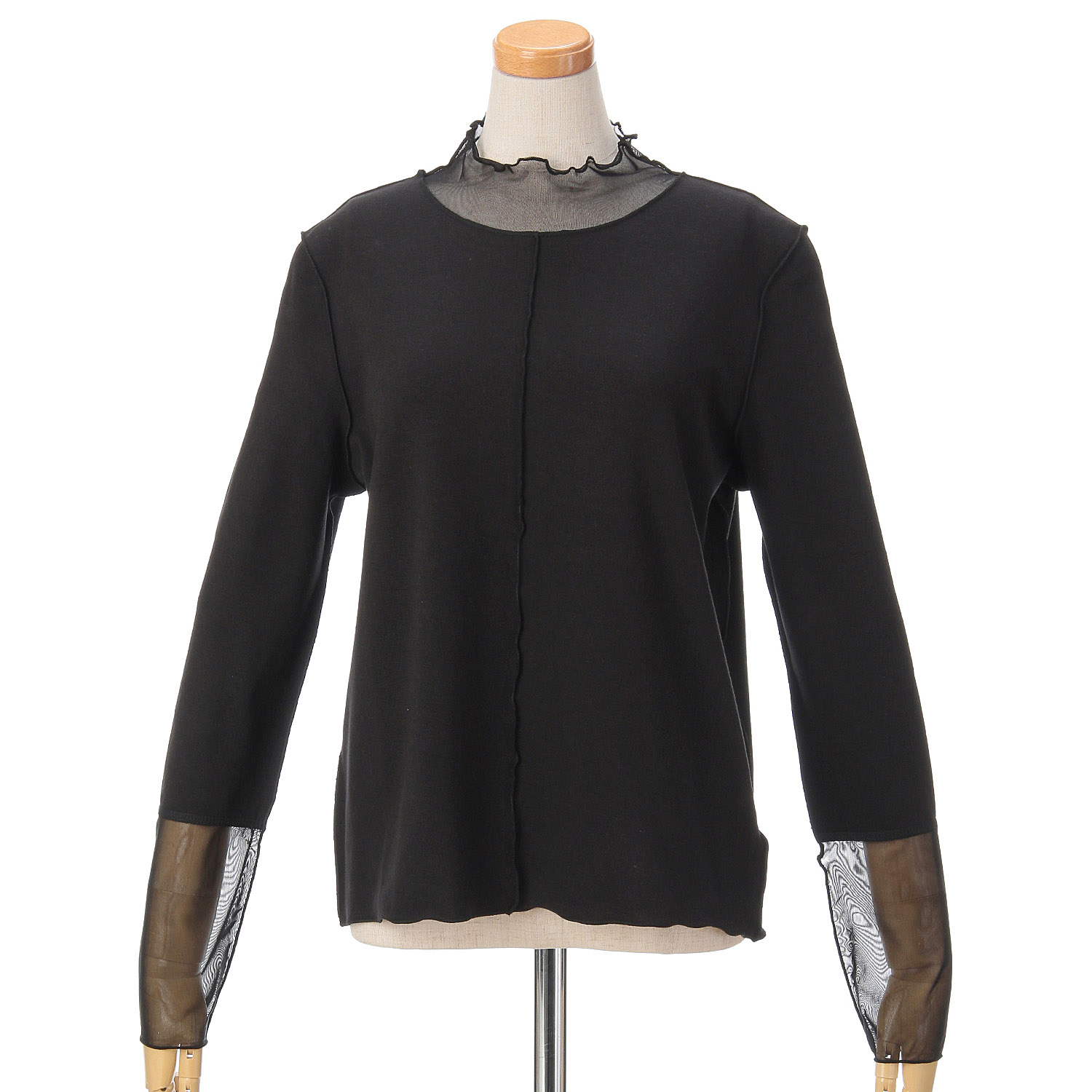 vingtrois  ソフトタッチシアーハイネック - 画像14