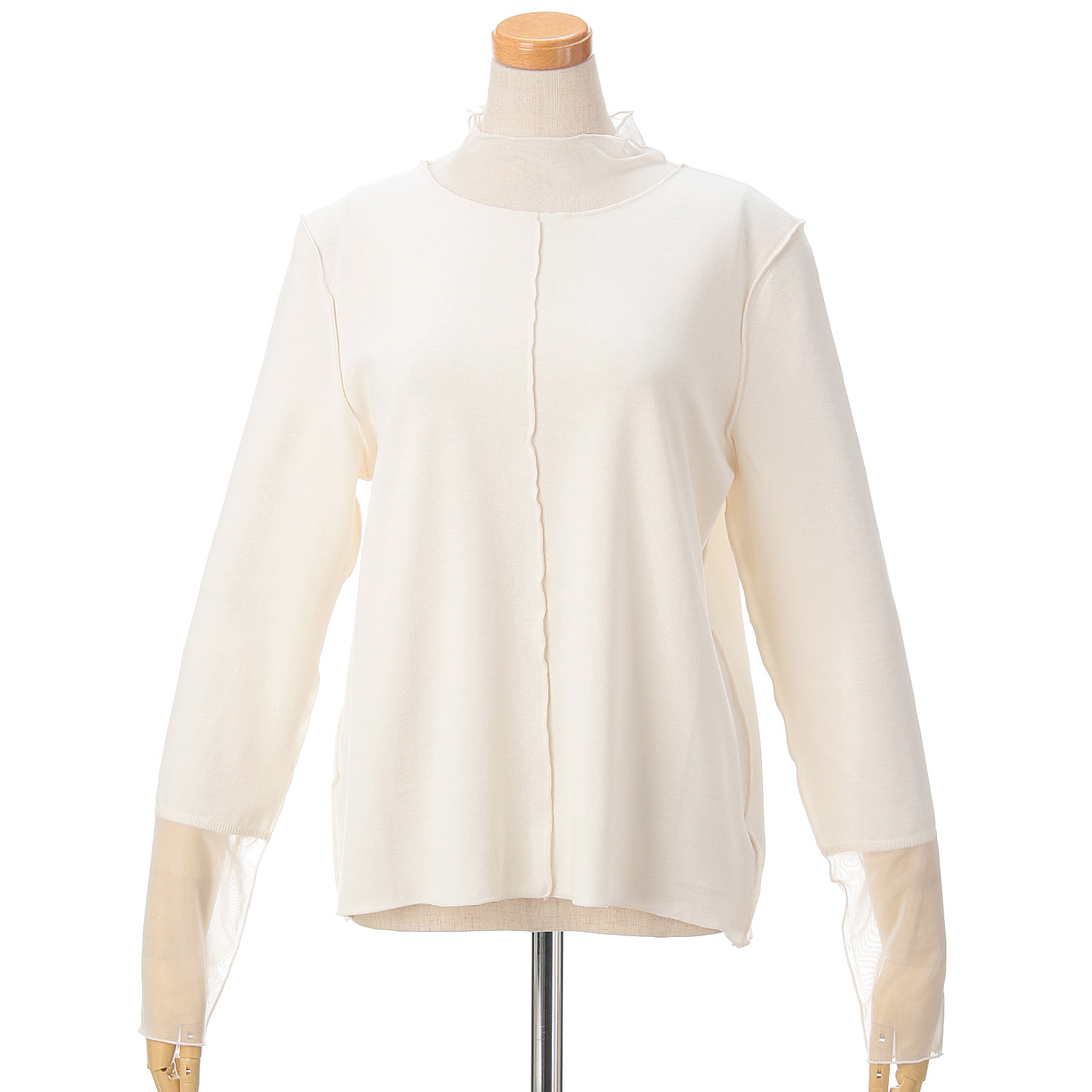 vingtrois  ソフトタッチシアーハイネック - 画像15