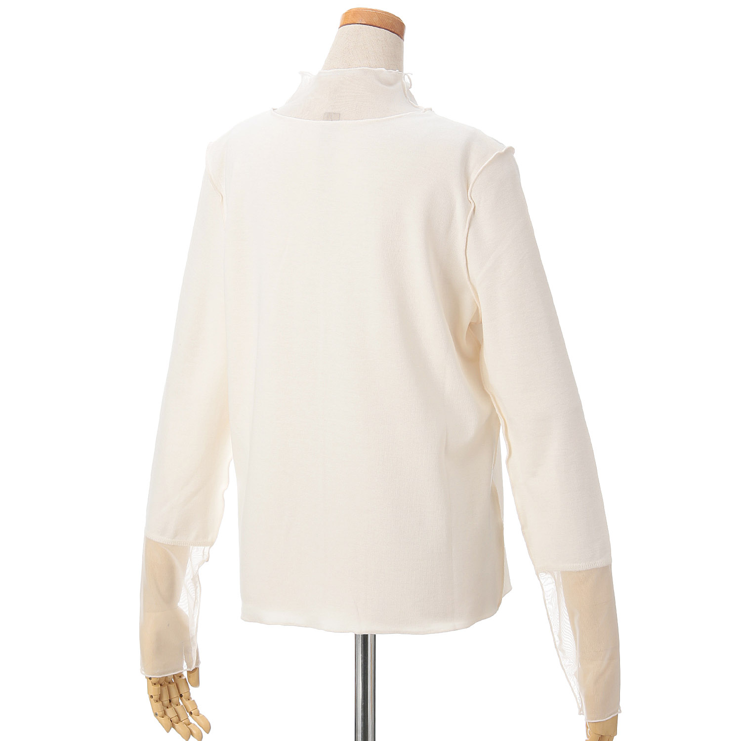 vingtrois  ソフトタッチシアーハイネック - 画像5