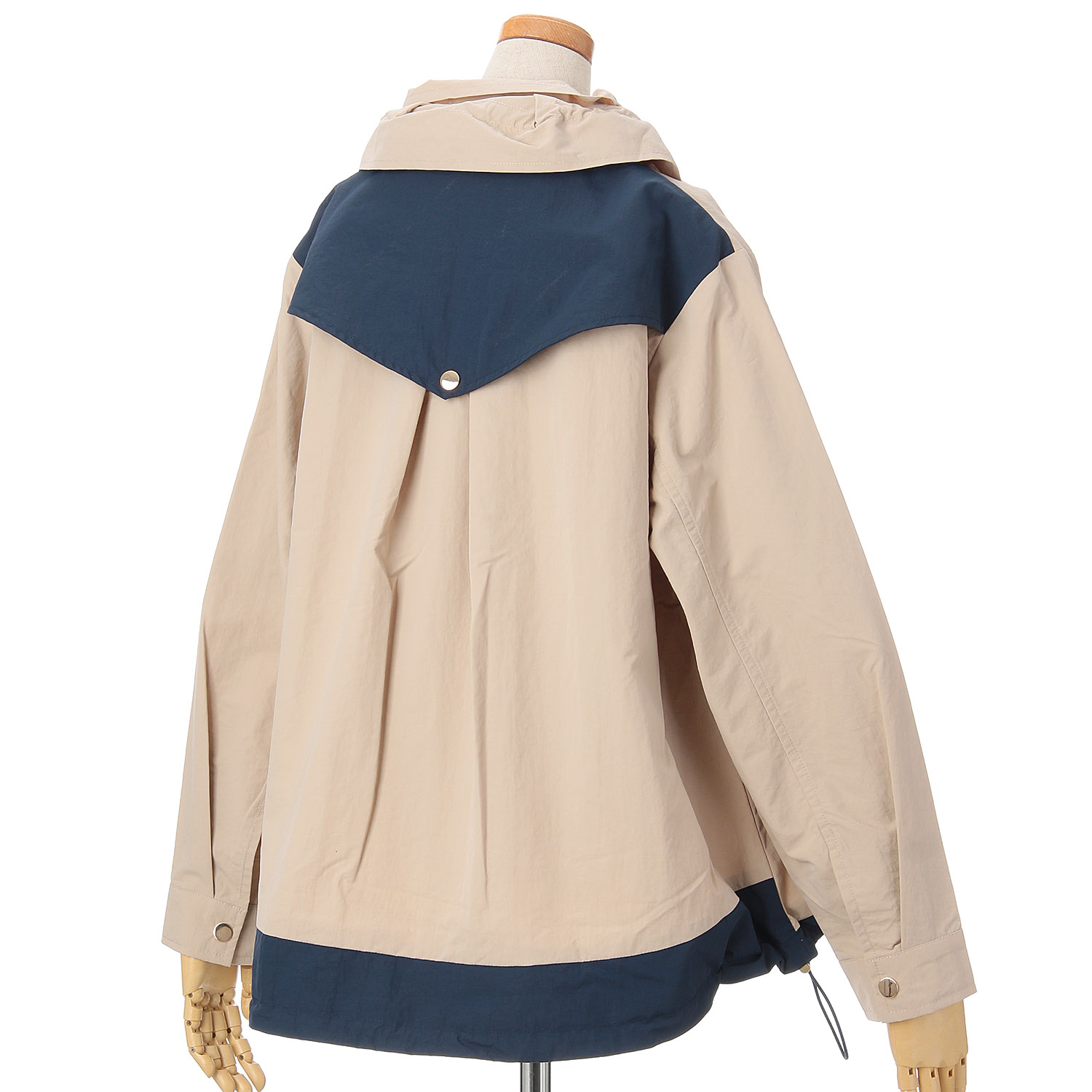 vingtrois ボリュームネック配色ブルゾン - 画像12