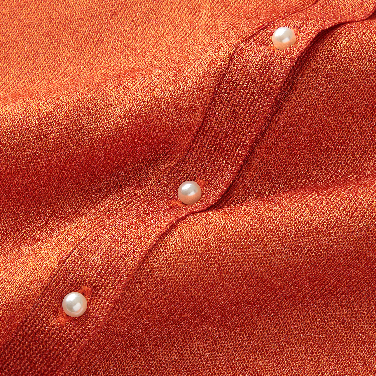 vingtrois Vネックシアーカーデ - 画像5