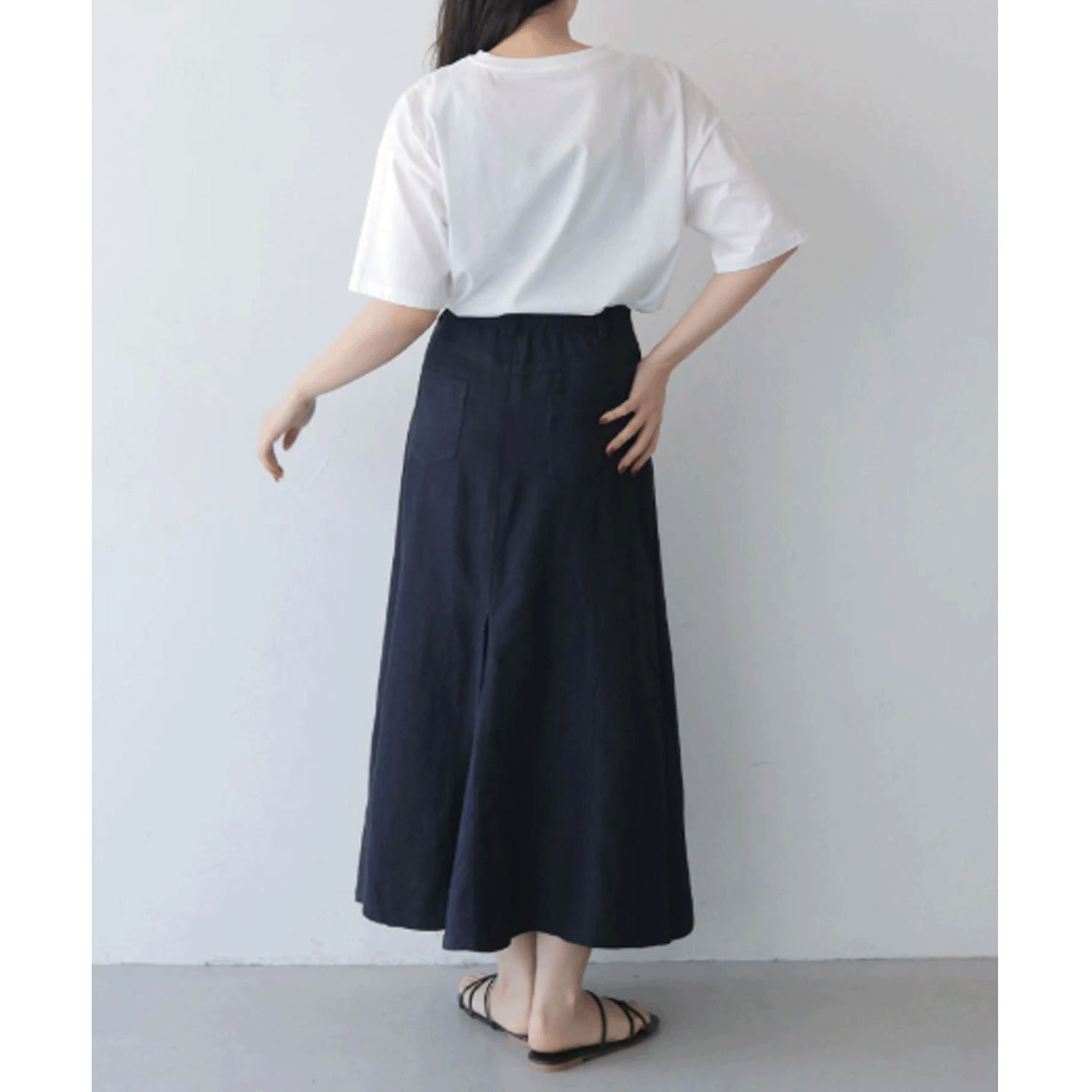 【Insta Live】vingtrois ドライタッチコットンフォントTシャツ - 画像18