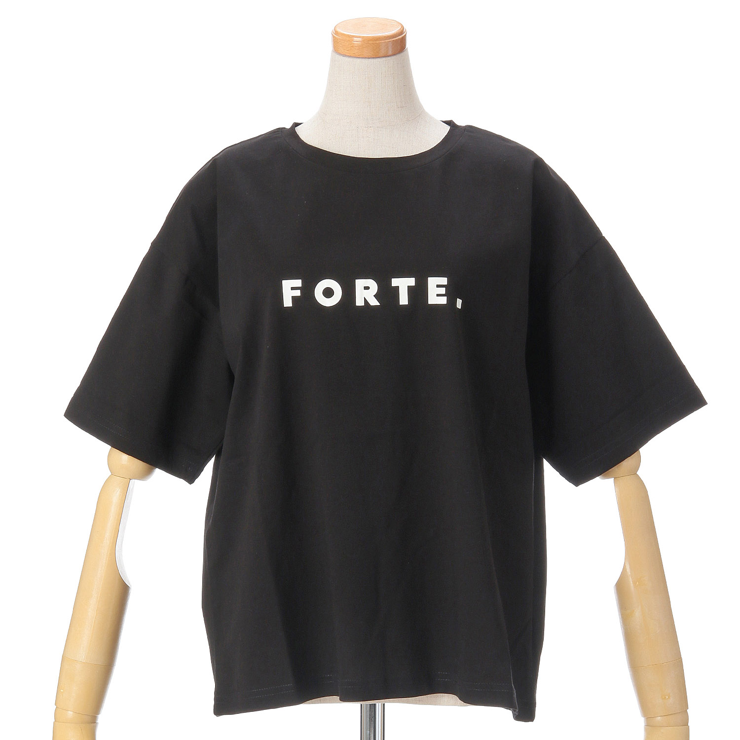 【Insta Live】vingtrois ドライタッチコットンフォントTシャツ - 画像6