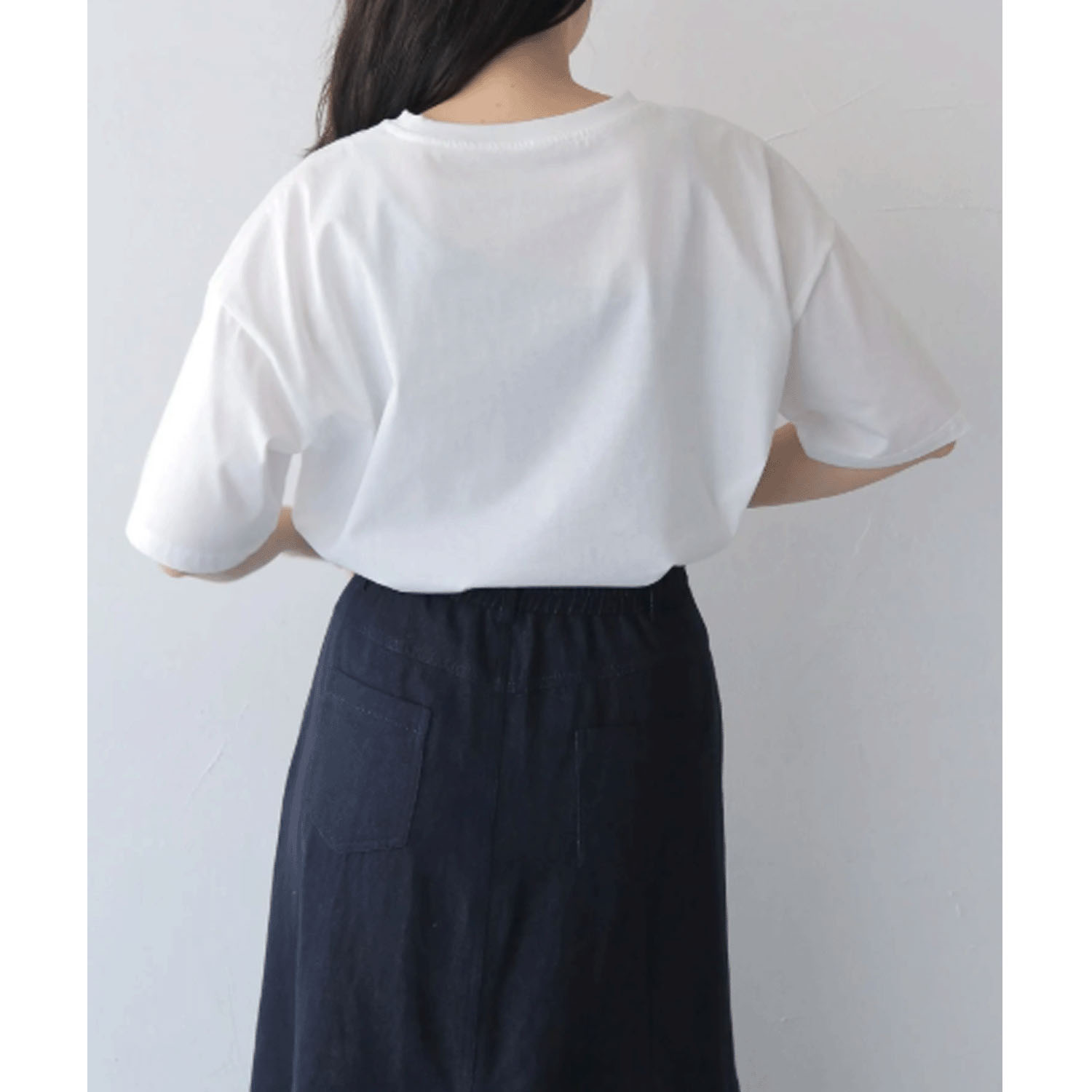 【Insta Live】vingtrois ドライタッチコットンフォントTシャツ - 画像10