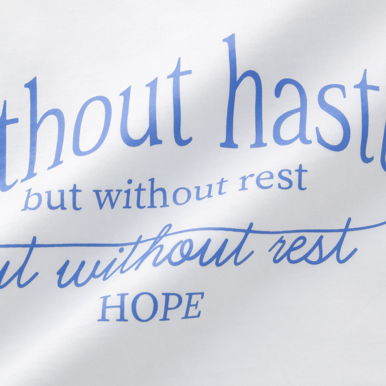 【Insta Live】vingtroisドライタッチコットンカーブロゴTシャツ - 画像28