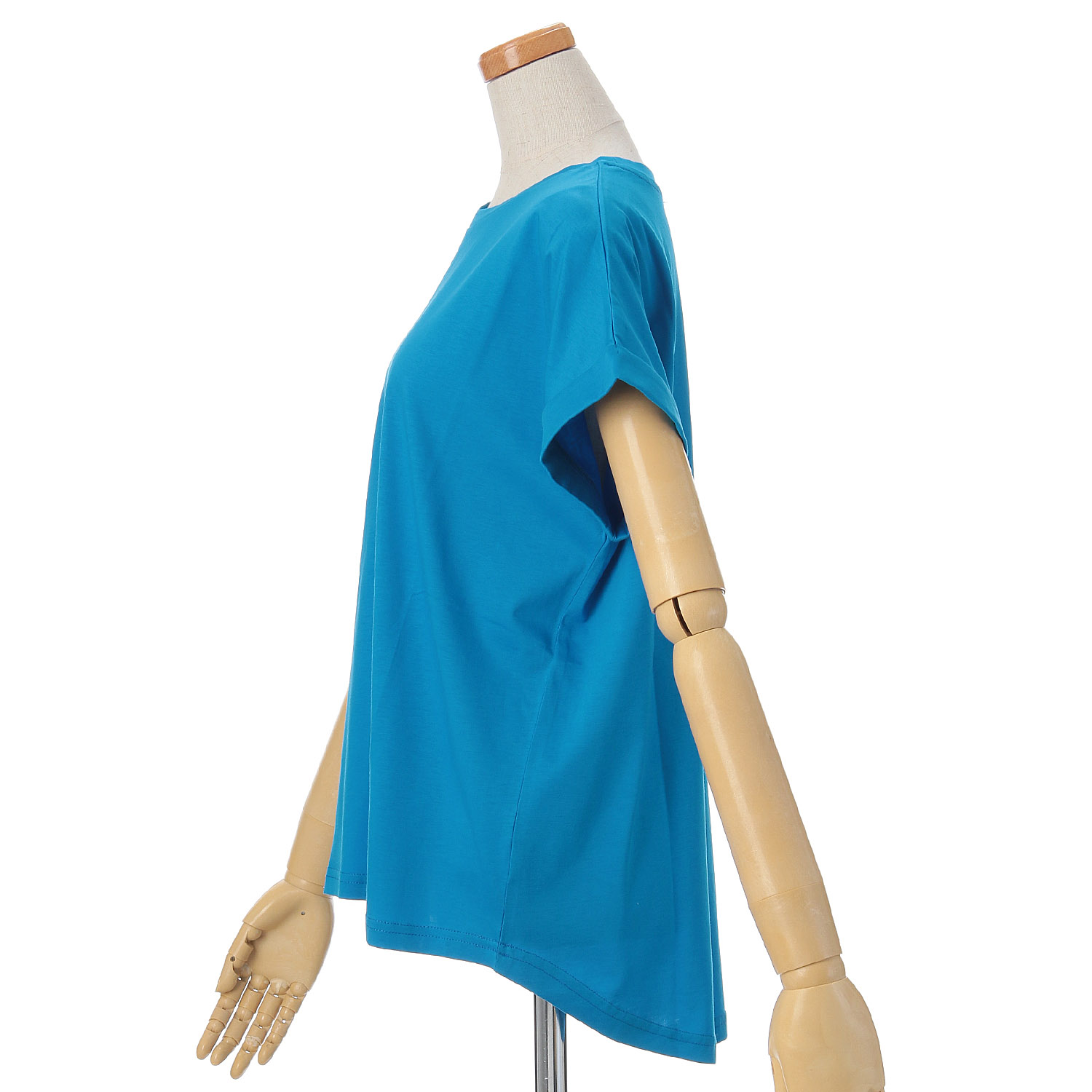 vingtrois ドライタッチコットンターンバックTシャツ - 画像7