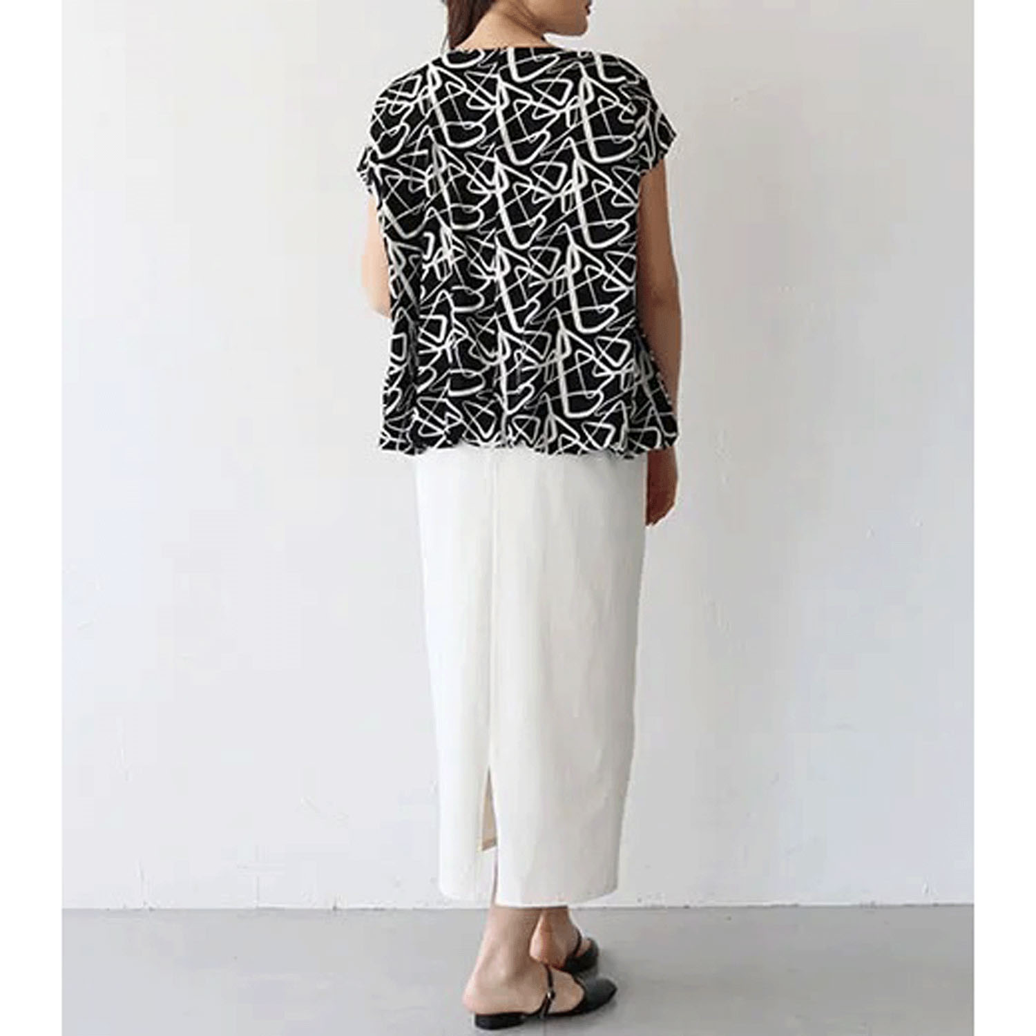 【Insta Live】vingtrois プリントドッキングワンピース - 画像7