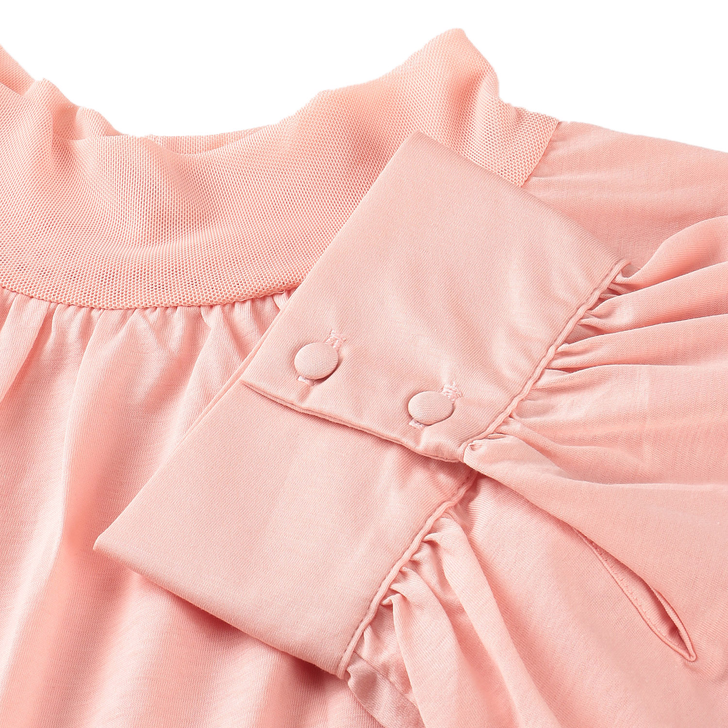 vingtrois シルケットギャザーTブラウス - 画像14