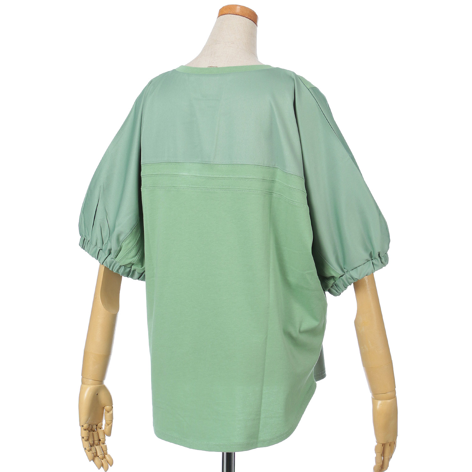 vingtrois ドルマン袖異素材トップス - 画像7