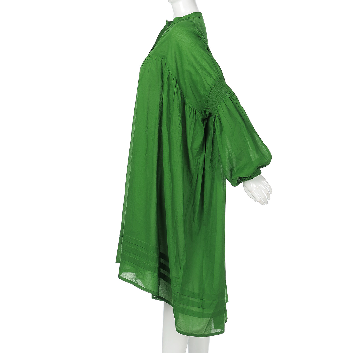 vingtrois インド綿ギャザーワンピース - 画像5