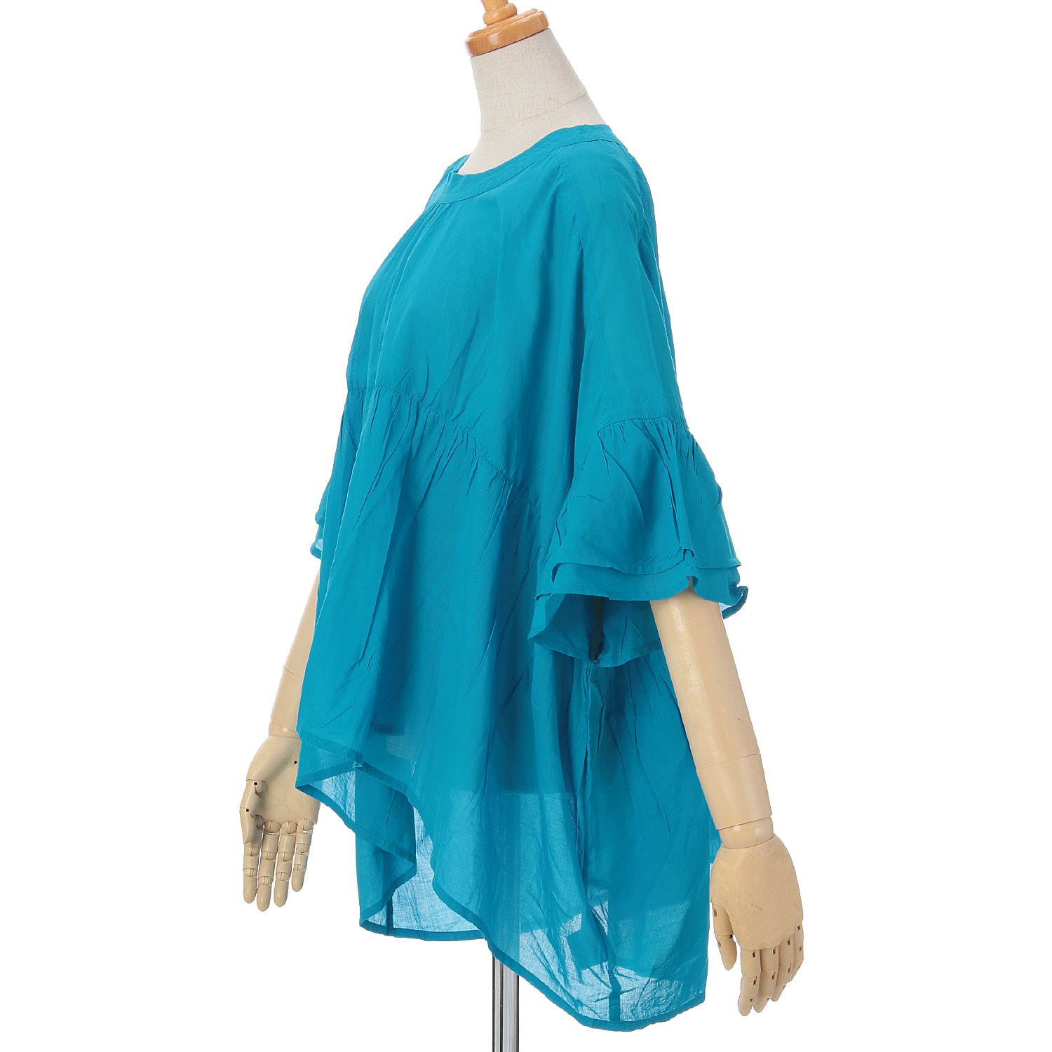 vingtrois インド綿ワイドボリュームプルオーバー - 画像5