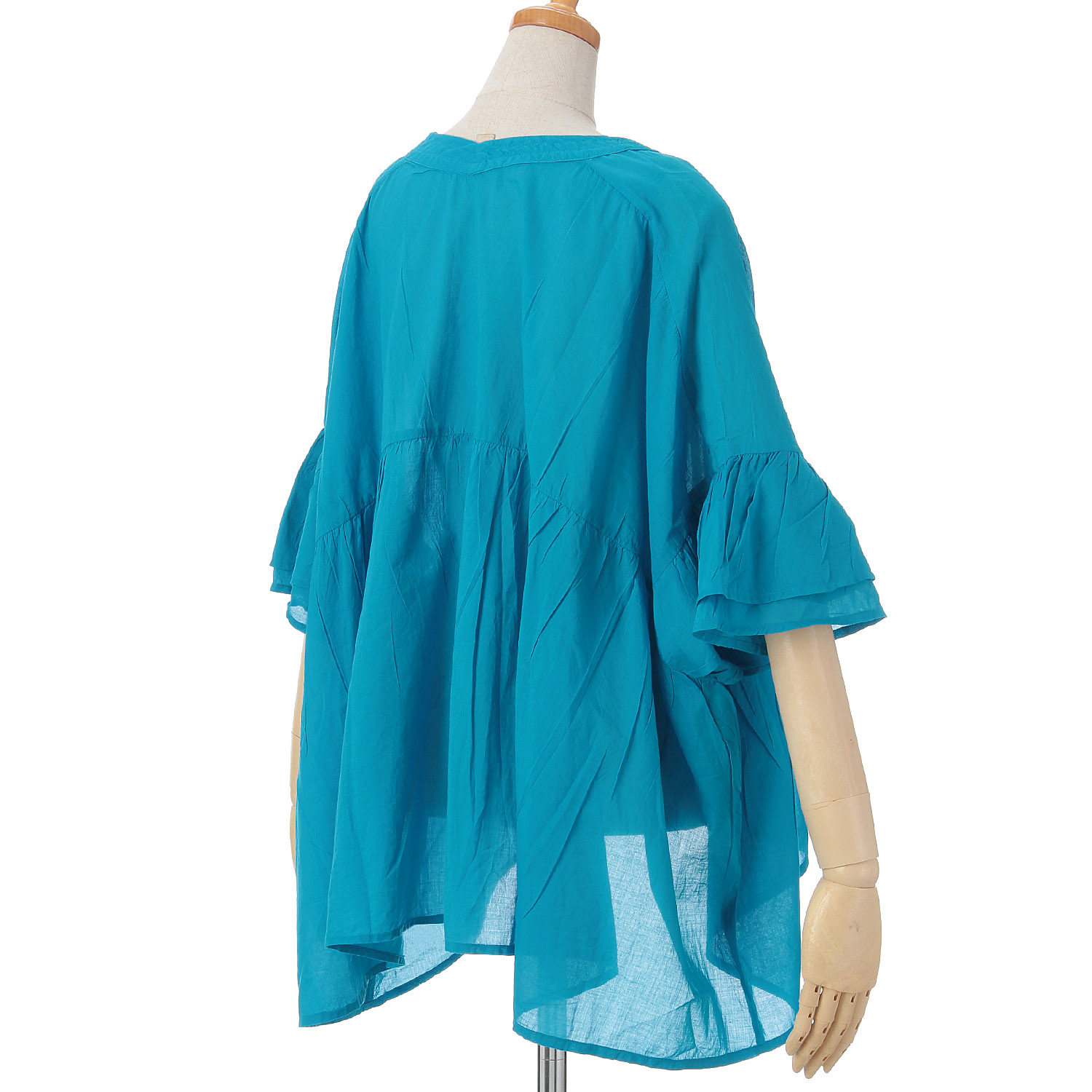 vingtrois インド綿ワイドボリュームプルオーバー - 画像6