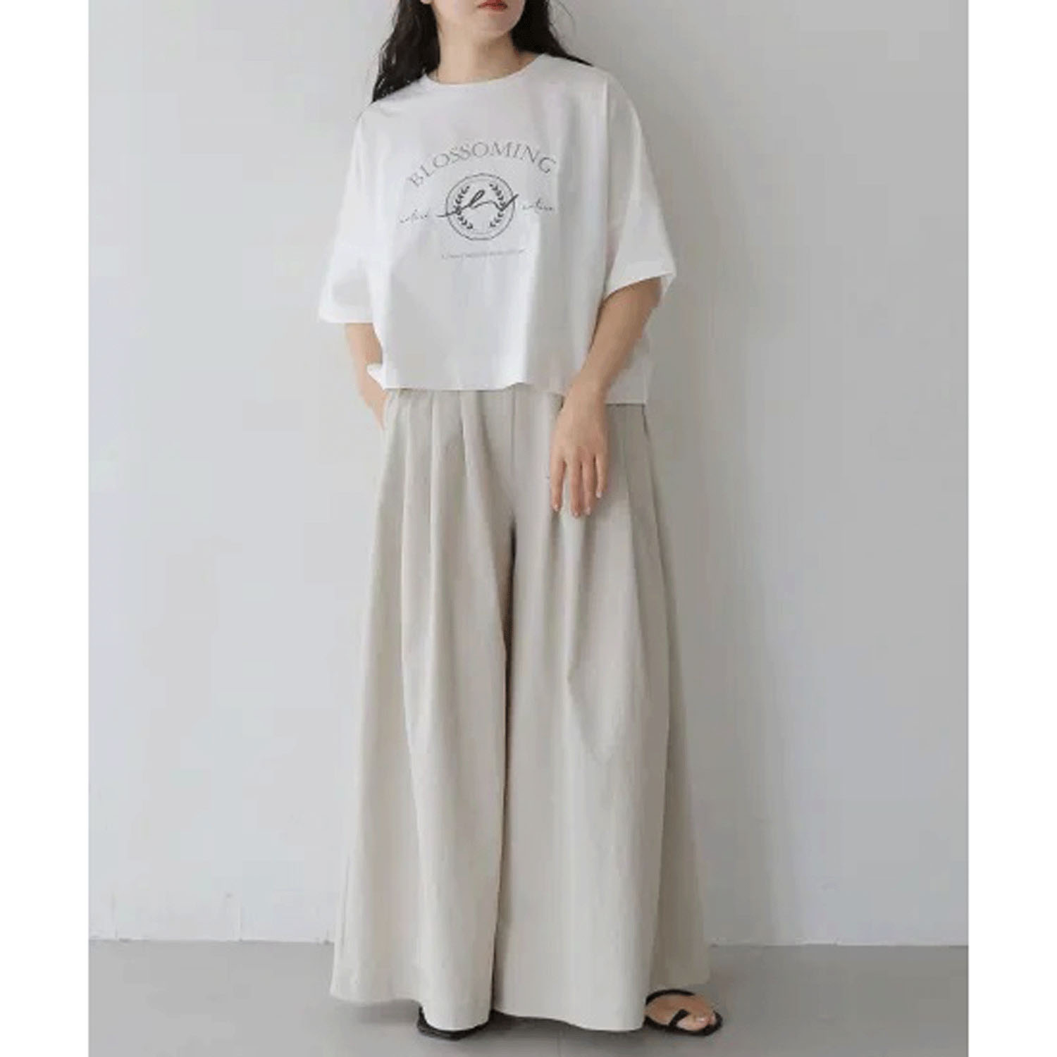 Vingtrois ドライタッチコットンカレッジ風ロゴ - 画像10