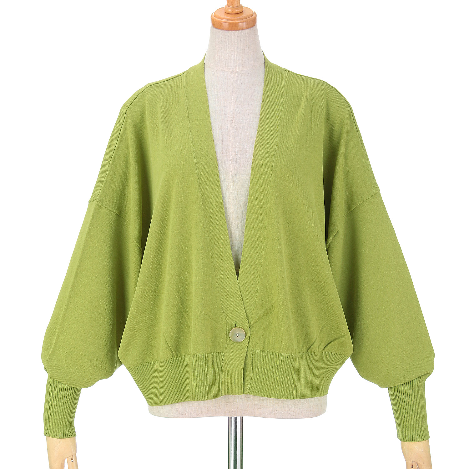 【InstaLive】vingtrois ショートドルマン風ニットカーデ - 画像12