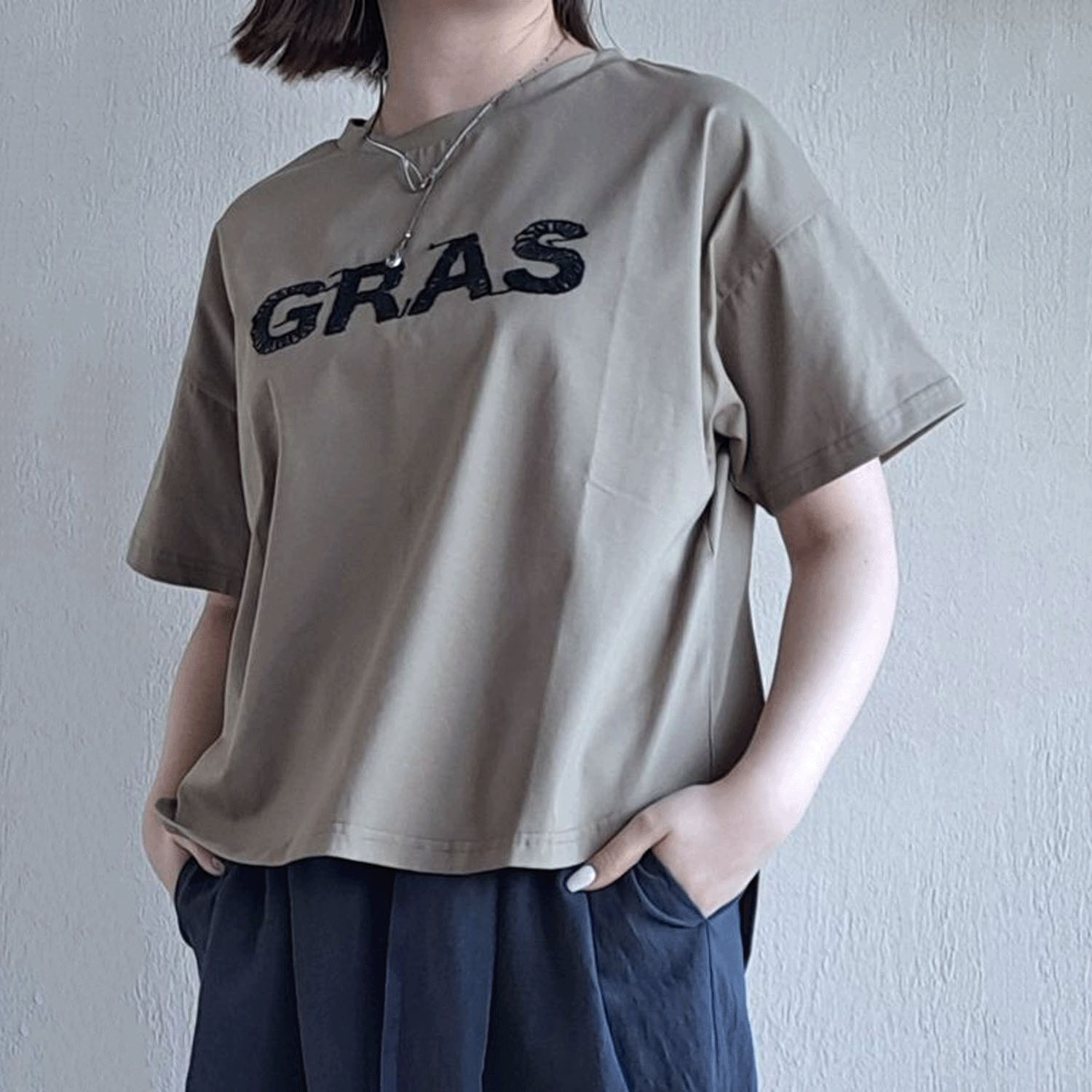 ザンパ コード刺繍Tシャツ - 画像4