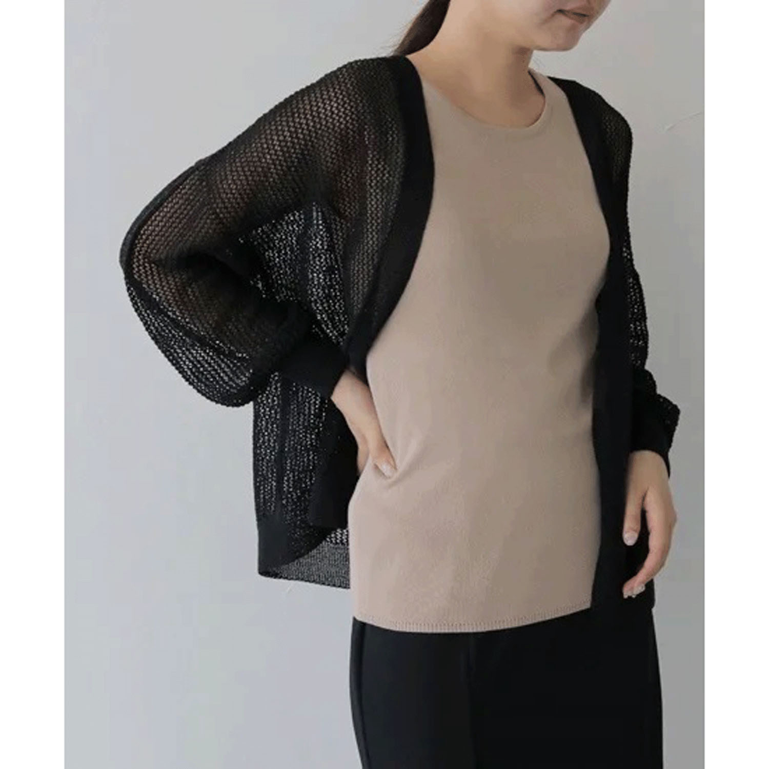 【InstaLive】Vingtrois クルーネックニットタンクトップ - 画像11