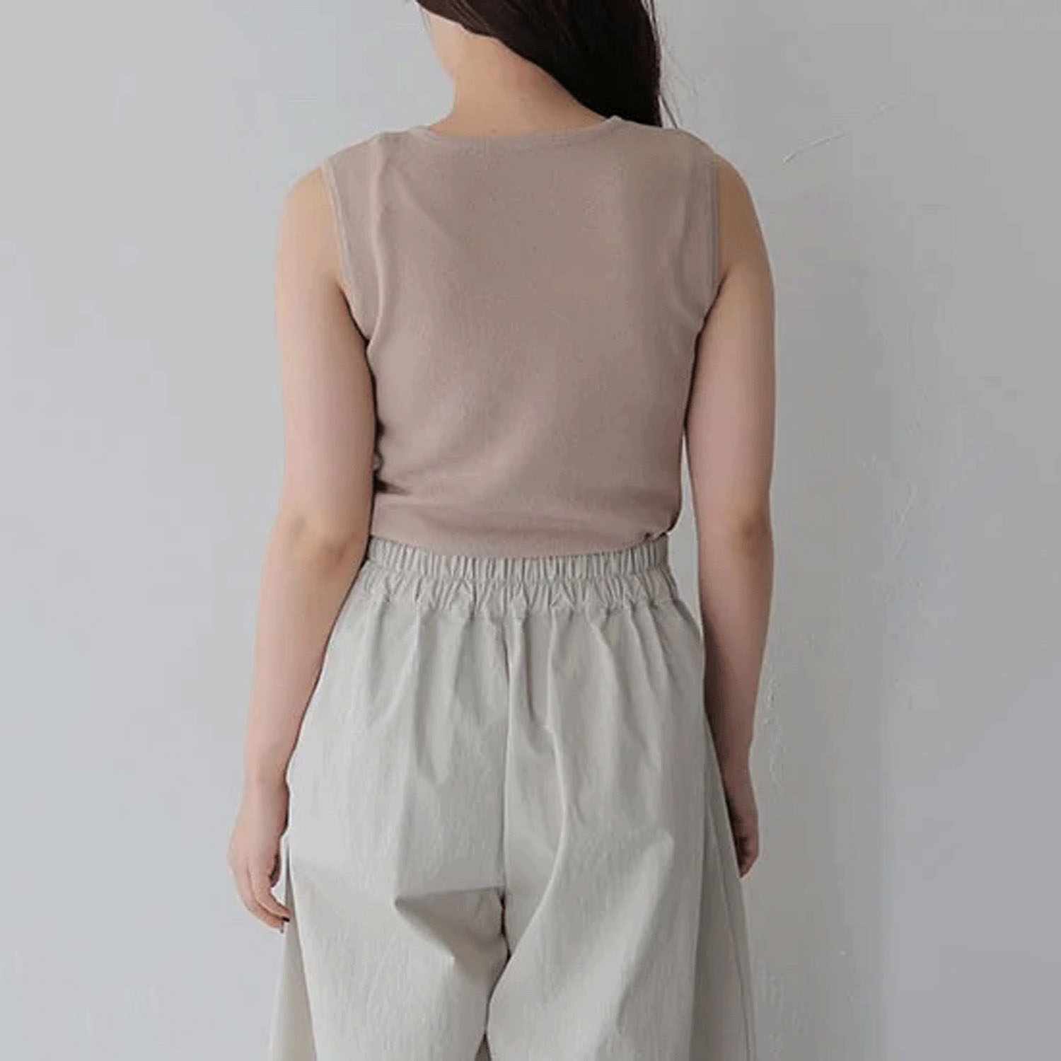 【InstaLive】Vingtrois クルーネックニットタンクトップ - 画像5