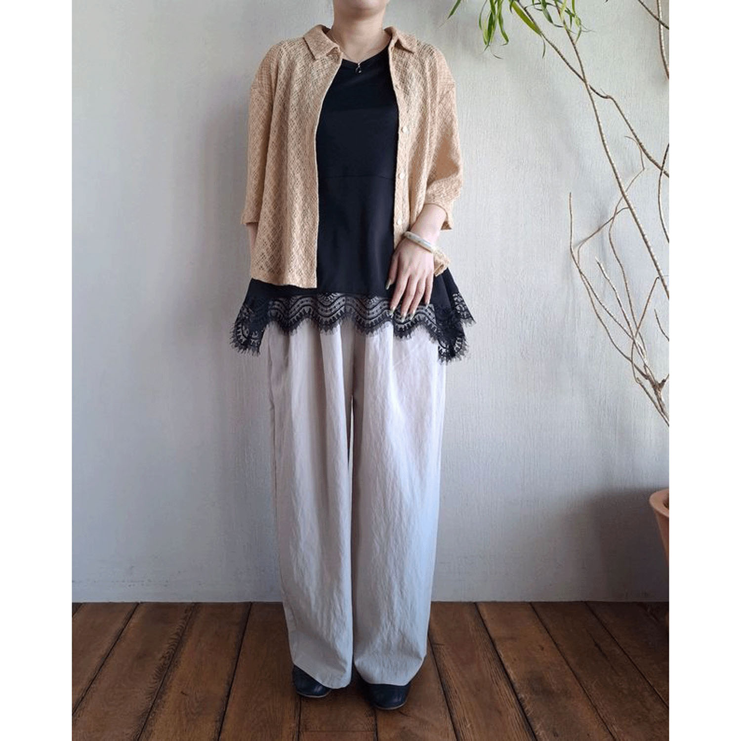 ザンパ イージータックボリュームパンツ - 画像3