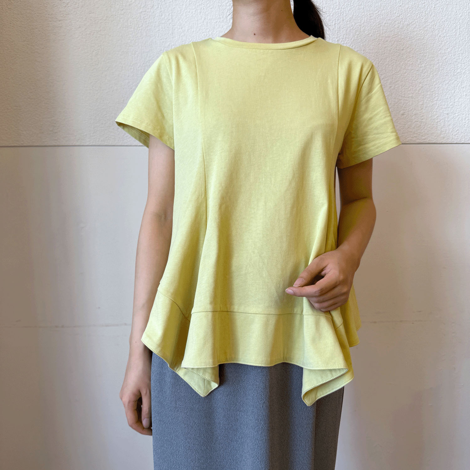 【InstaLive】qout ライトドライ天竺ブラウス - 画像1