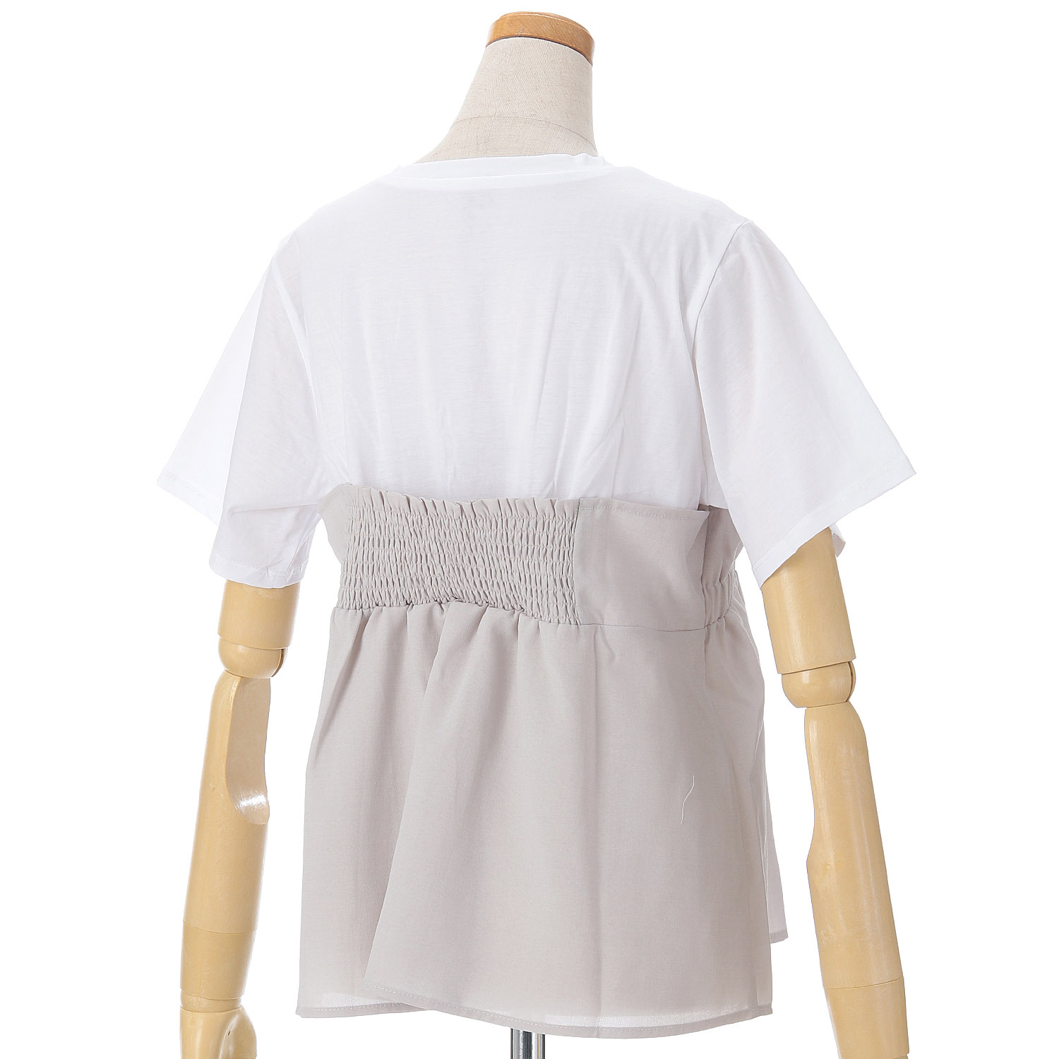 innowave  サスティナクールブッチャーブラウス - 画像2