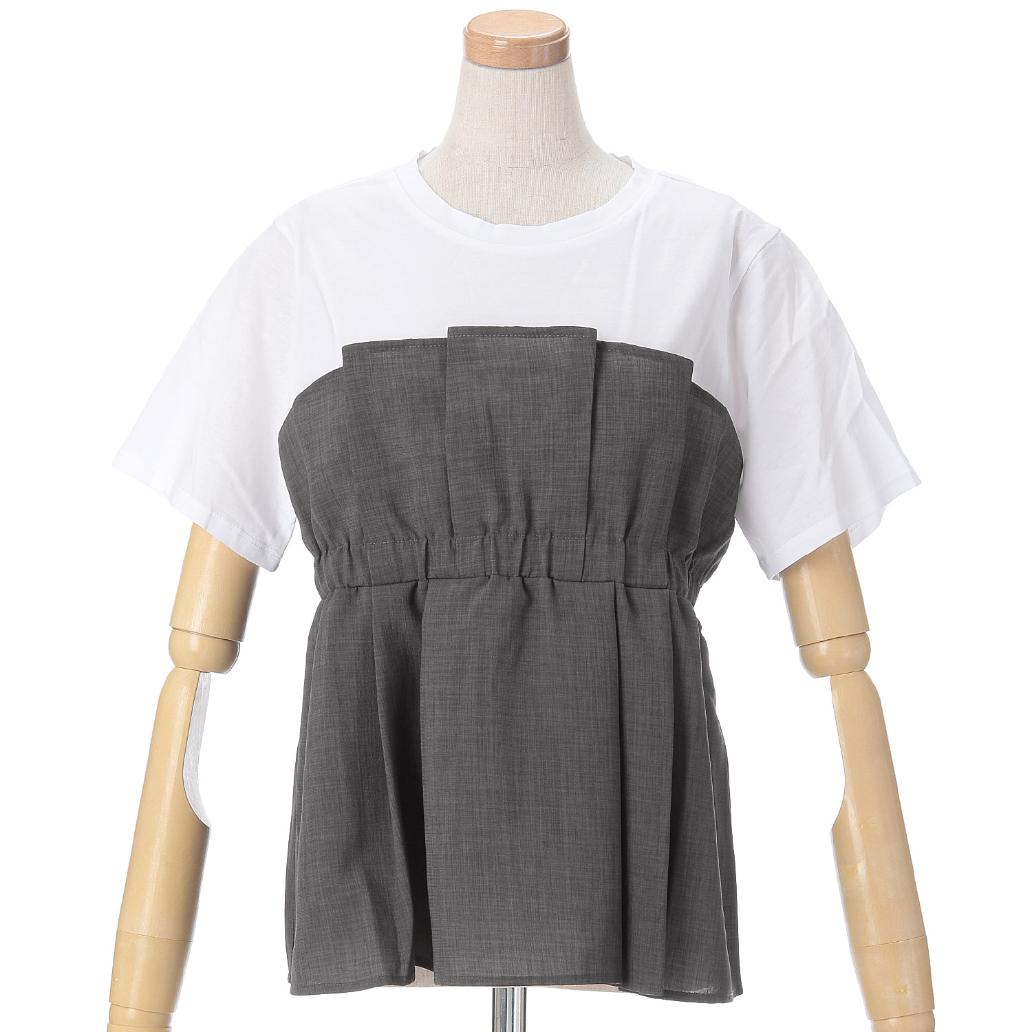 innowave  サスティナクールブッチャーブラウス - 画像4