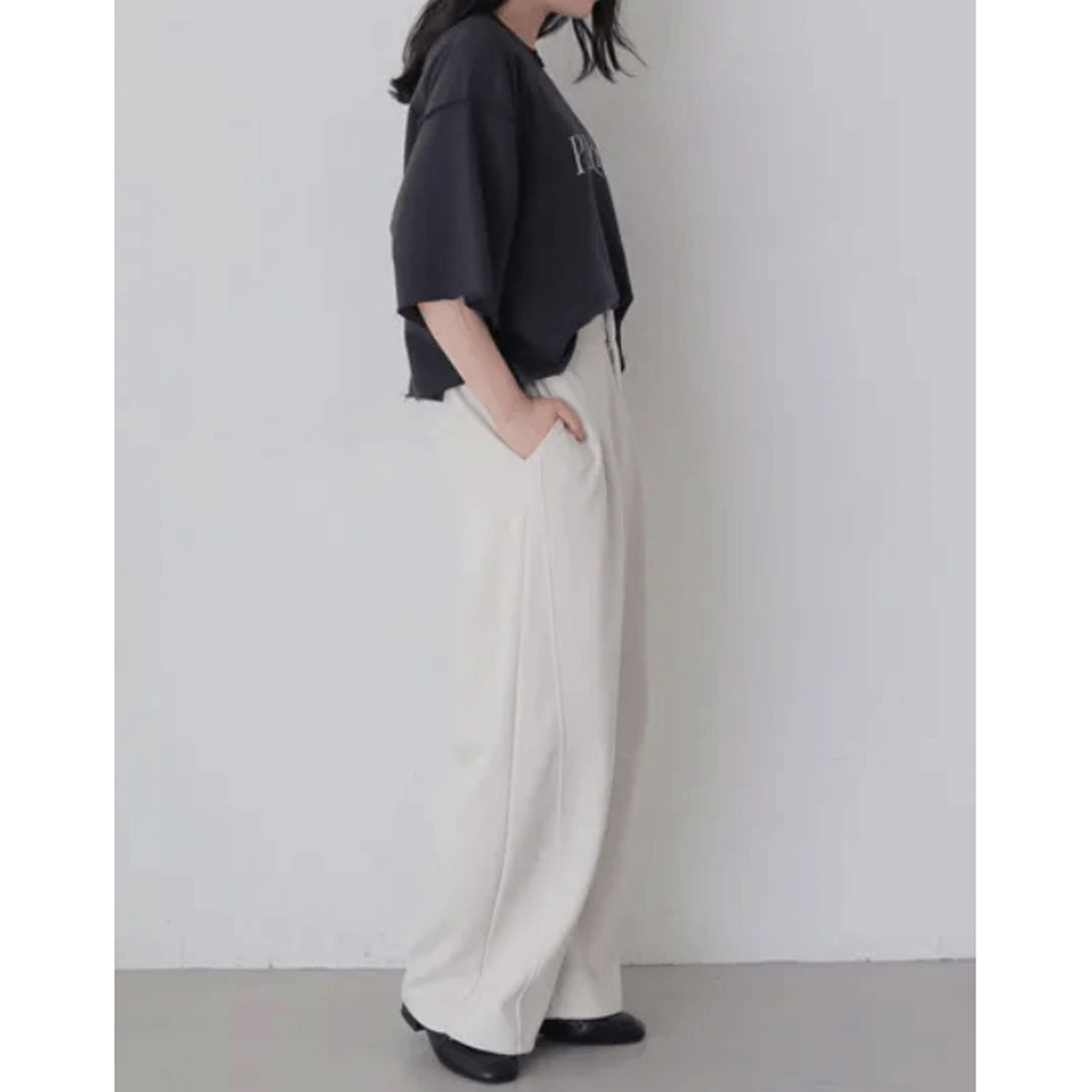 vingtrois スウェットカーブスラックス - 画像14