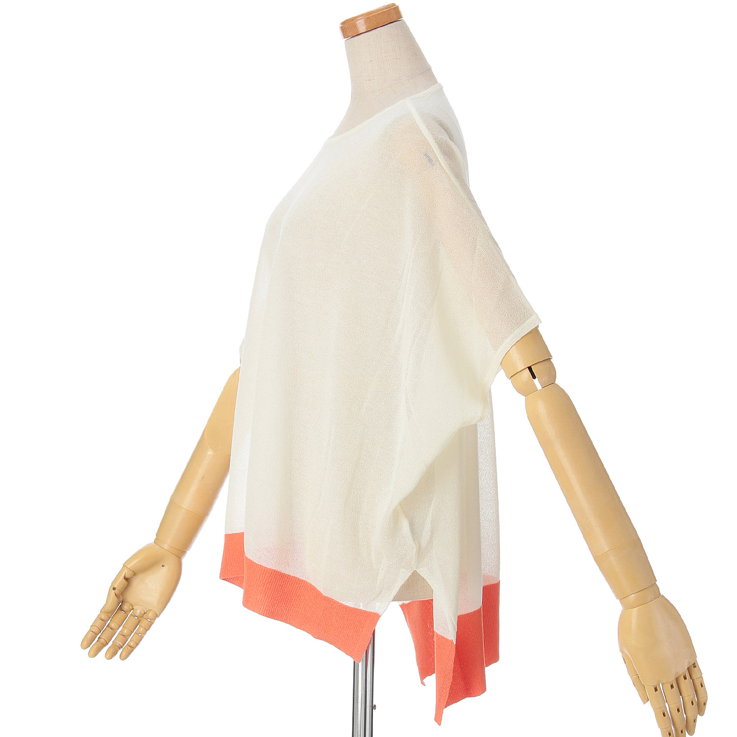 vingtrois 裾配色ニット - 画像4