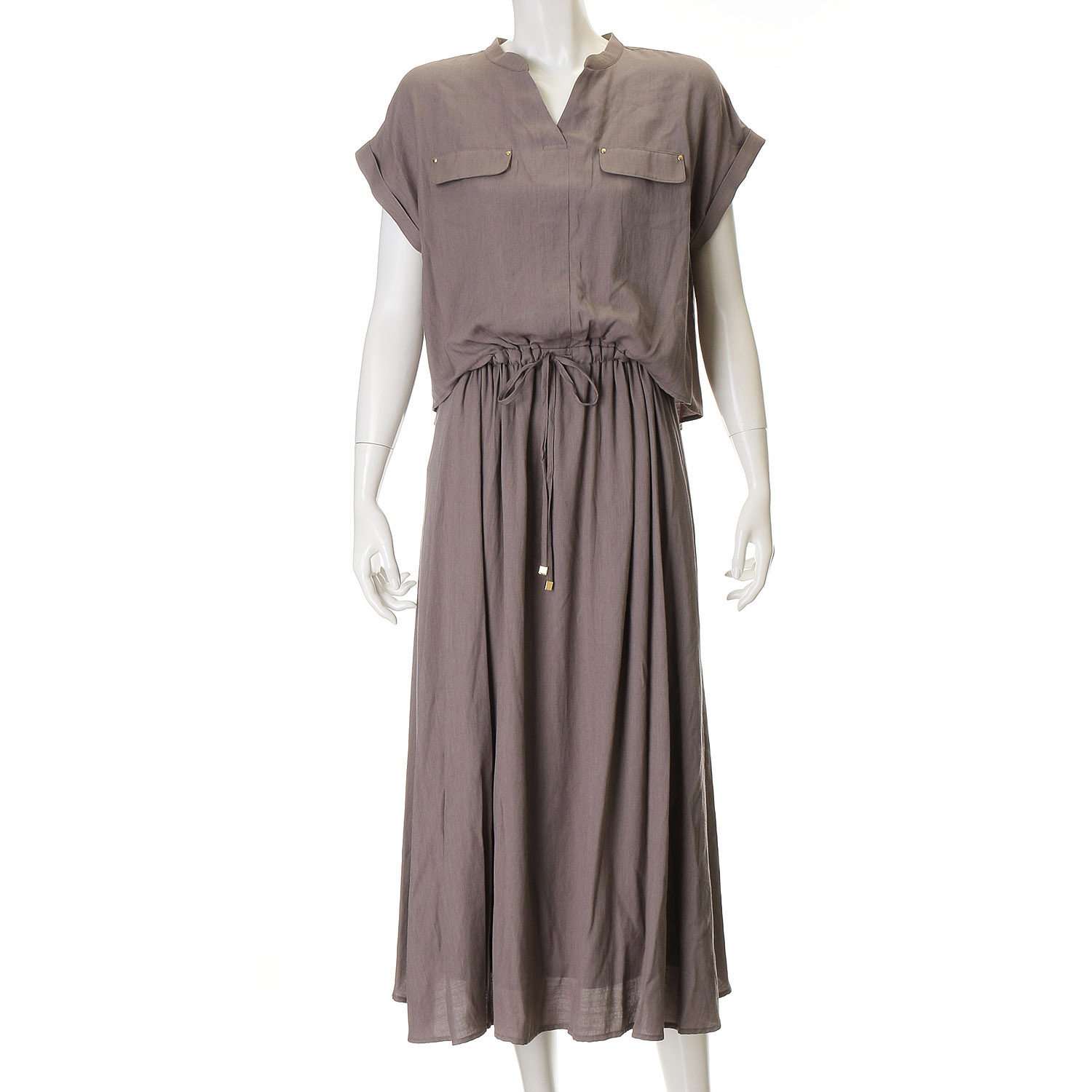 Emilyan リネンライクワンピース - 画像3