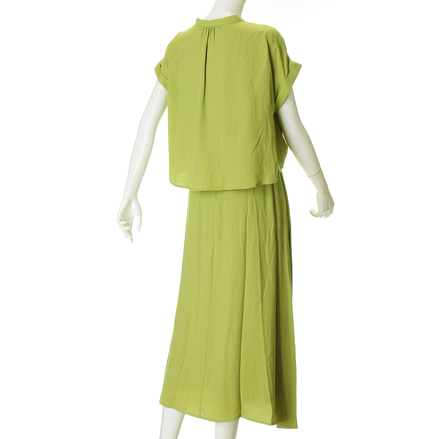 Emilyan リネンライクワンピース - 画像5