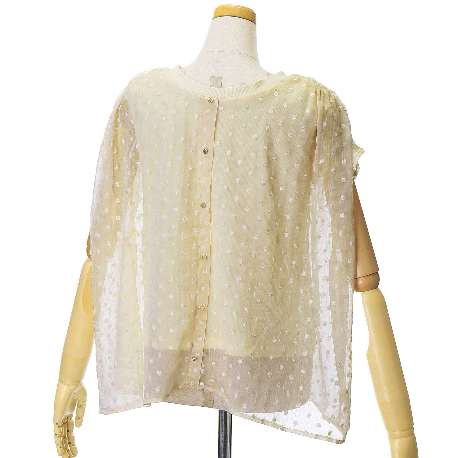 Emilyan 楊柳フラワー刺繍ブラウス - 画像4