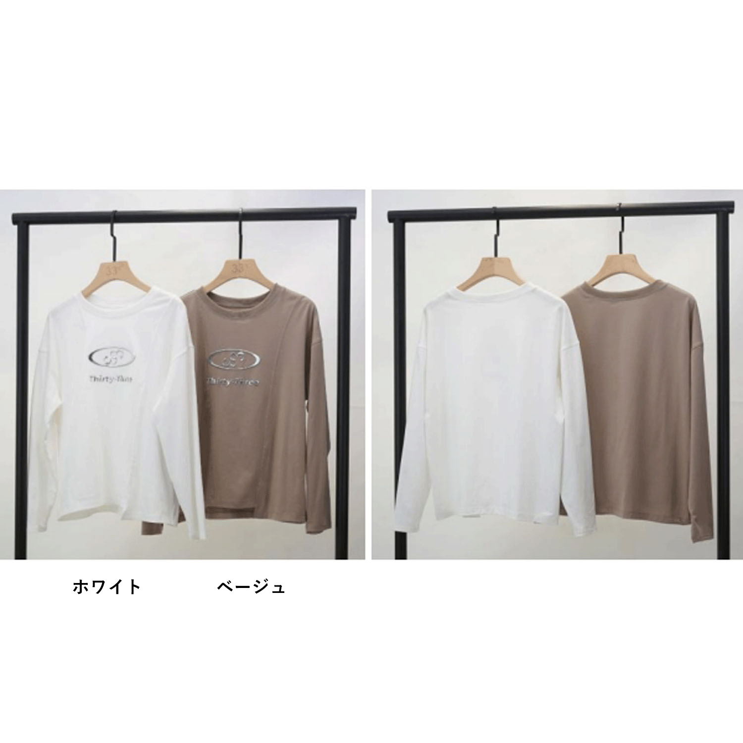 33℃ メタリックロゴロンT - 画像2