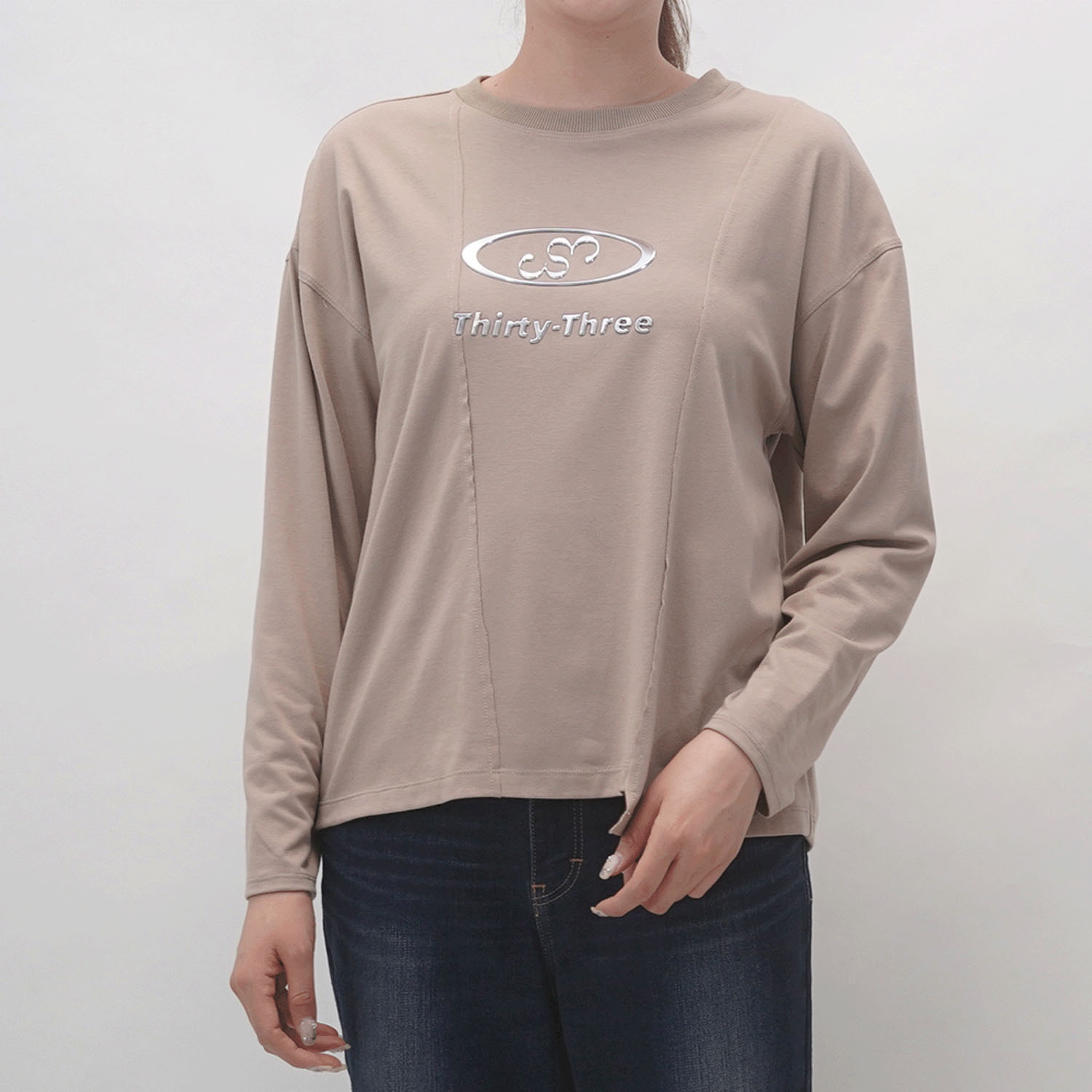 33℃ メタリックロゴロンT - 画像1