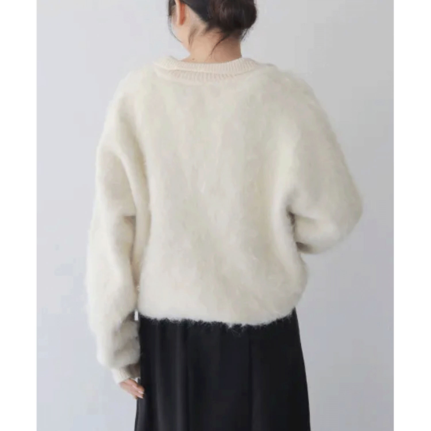 【Insta Live】vingtrois シャギー起毛ポロニット - 画像14