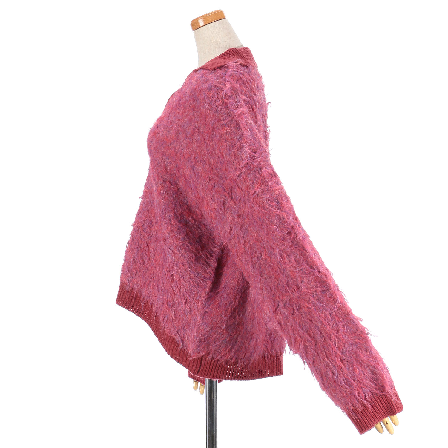 【Insta Live】vingtrois シャギー起毛ポロニット - 画像23