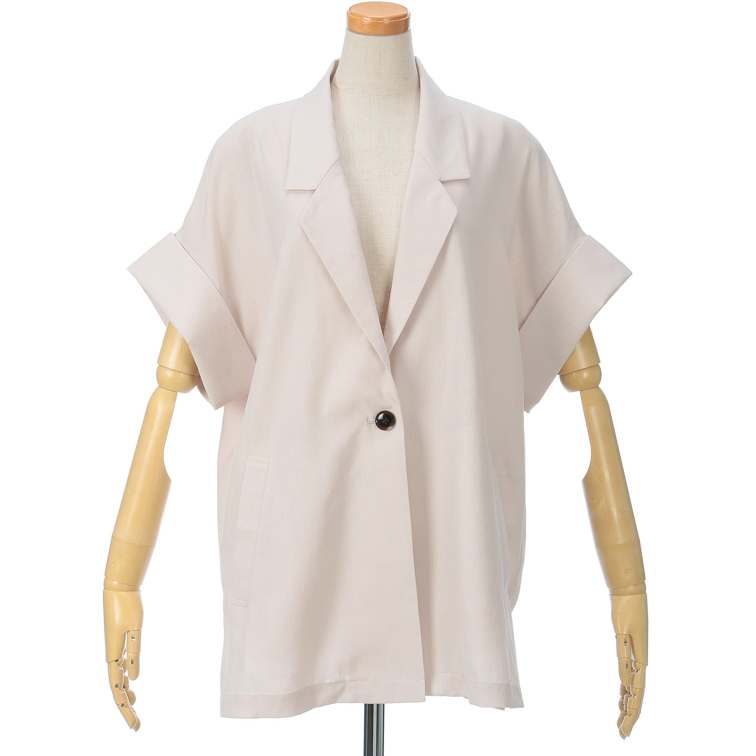 Emilyanリネンライクジャケット - 画像3