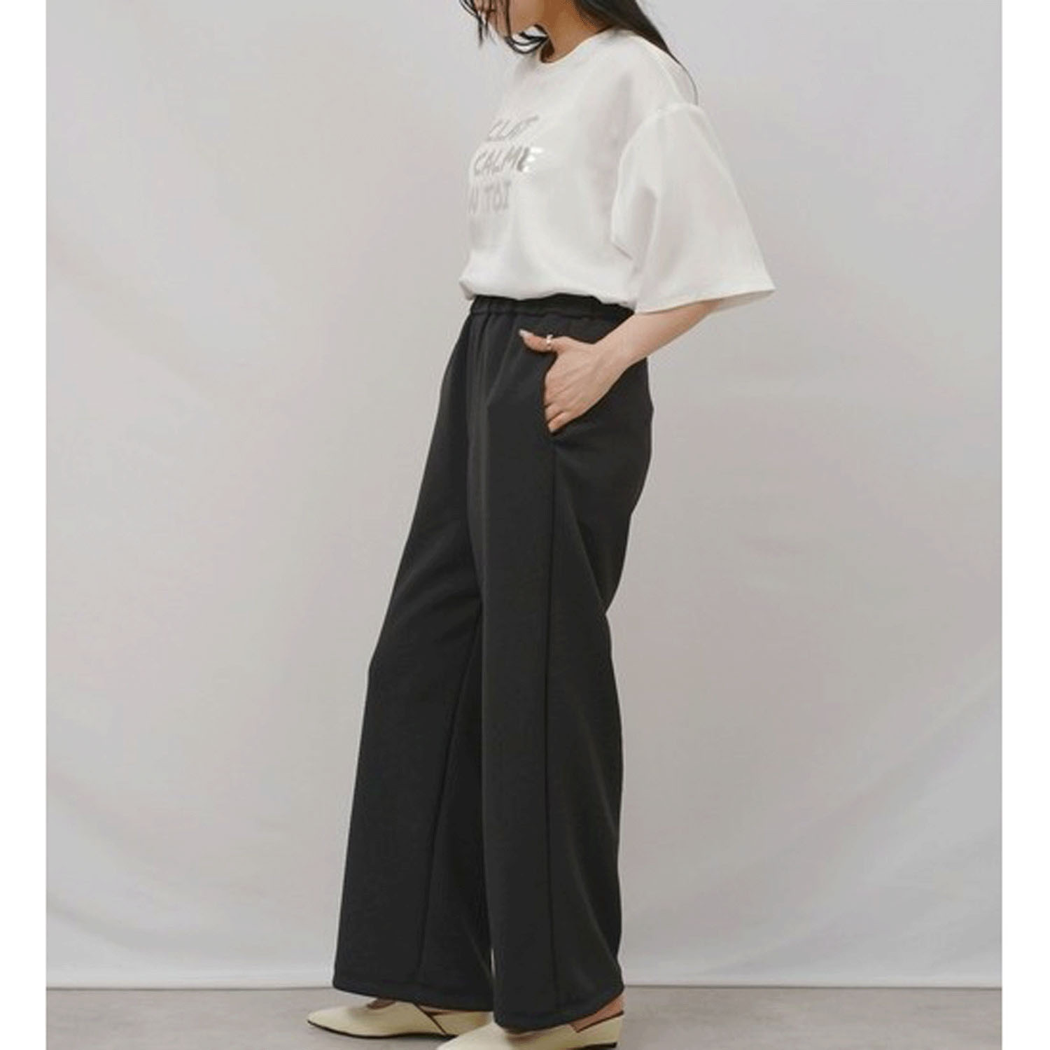 Palm Riche ワッシャーサテンTOPS - 画像7