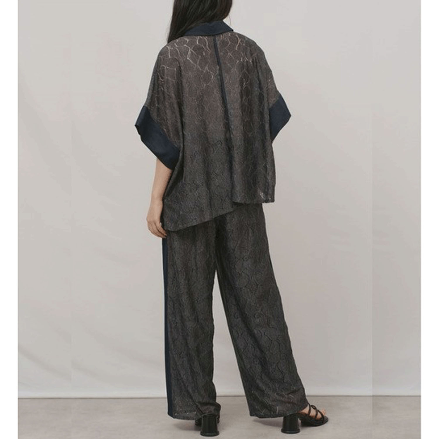 Palm Riche デニムレーストップス - 画像18