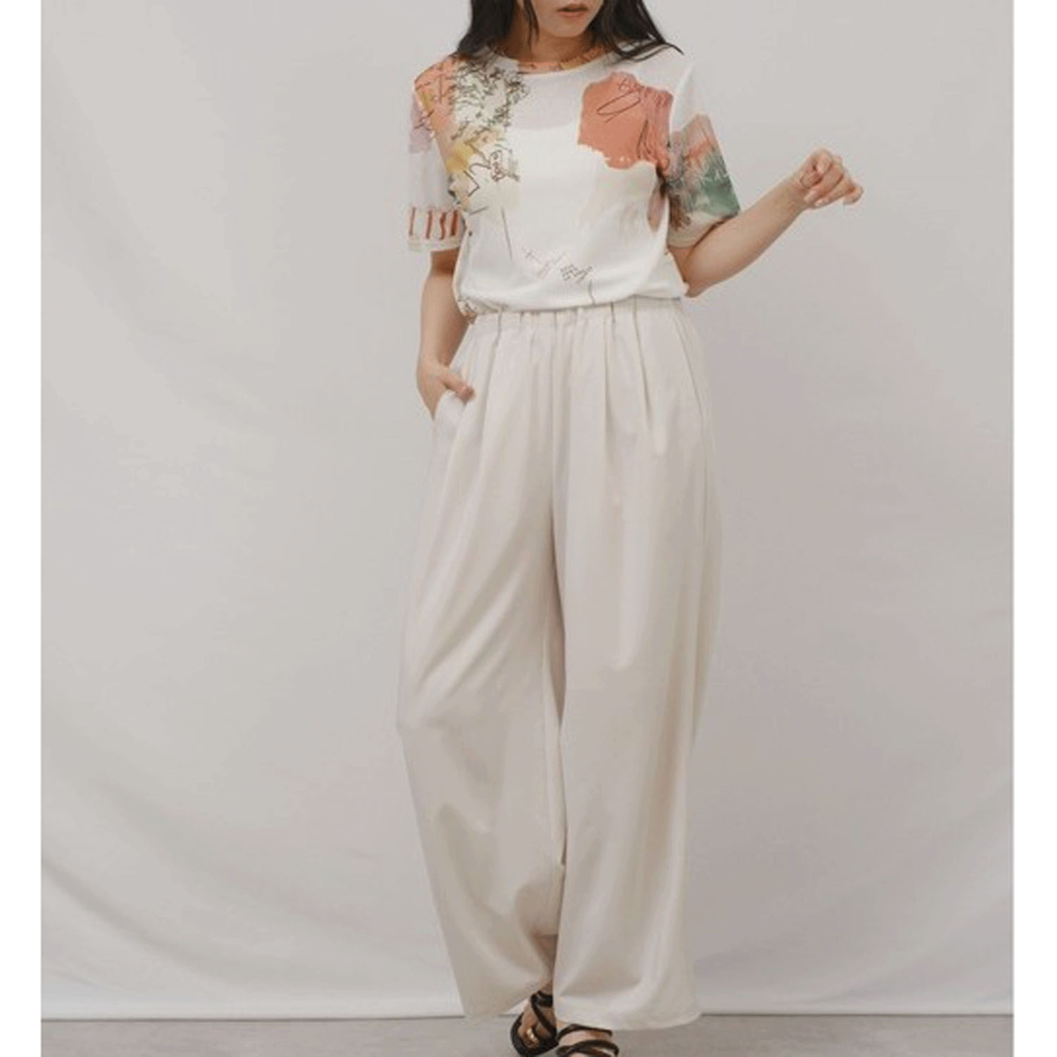 Palm Riche 風景アートTシャツ - 画像8