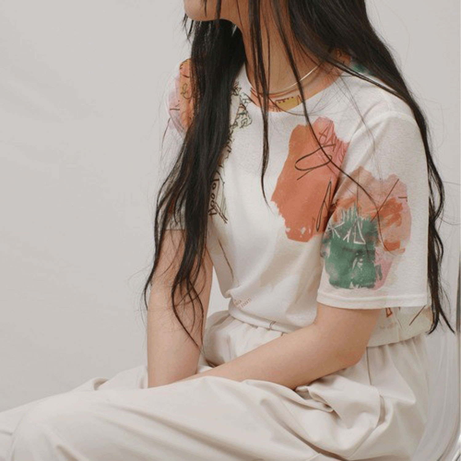 Palm Riche 風景アートTシャツ