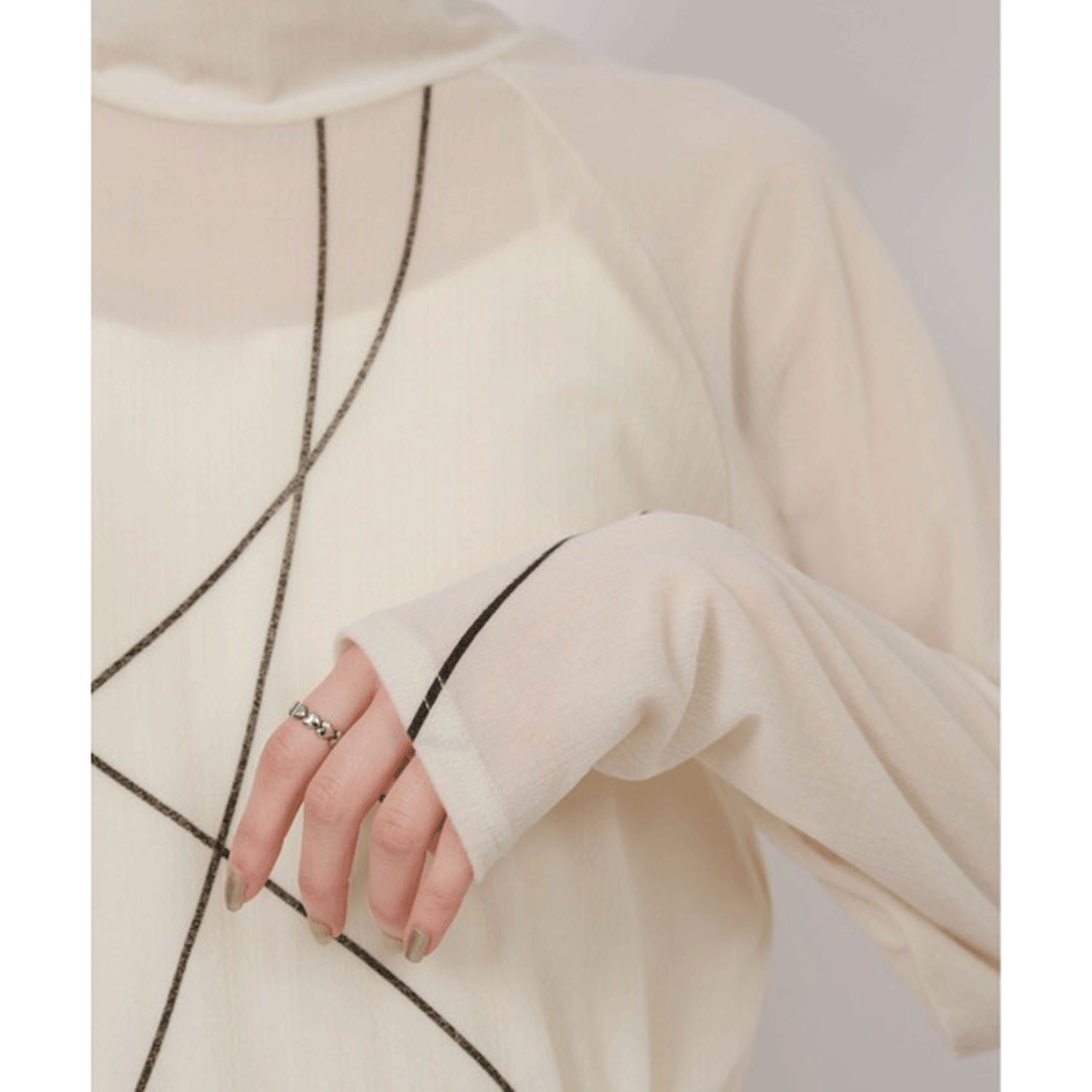 【Insta Live】Palm Riche タトゥライクフロッキートップス - 画像15