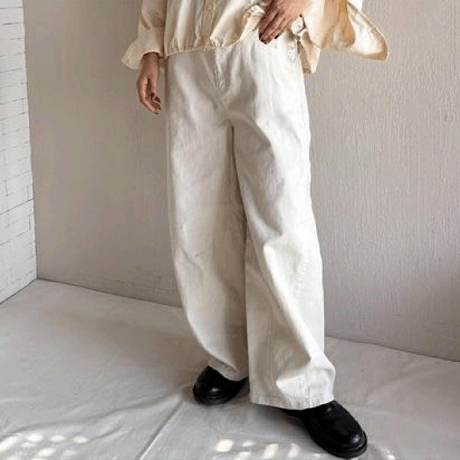 【Insta Live】ザンパ デニム切替パンツ - 画像4