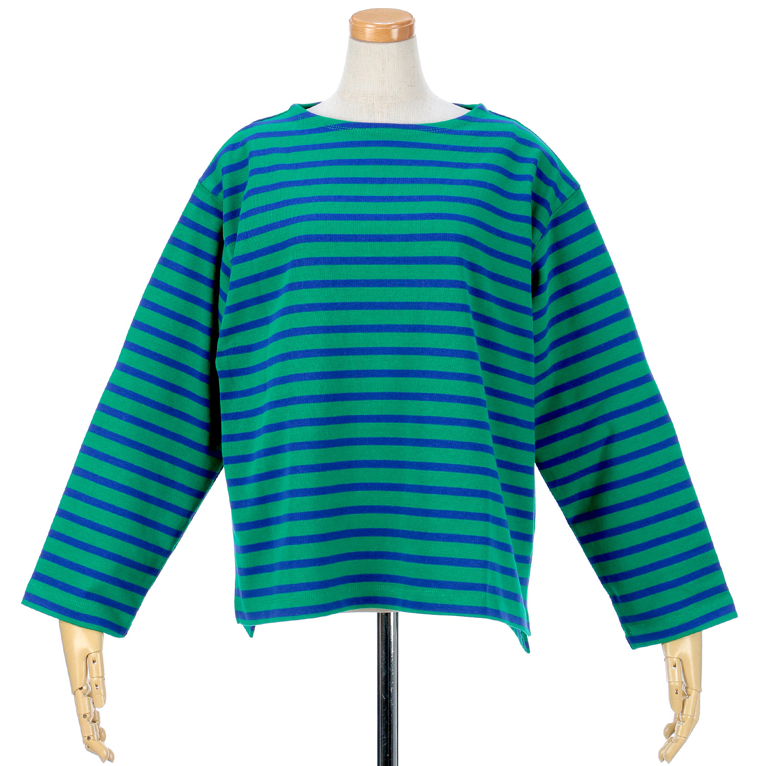 【Insta Live】ザンパ ボートネックボーダーロンT - 画像5